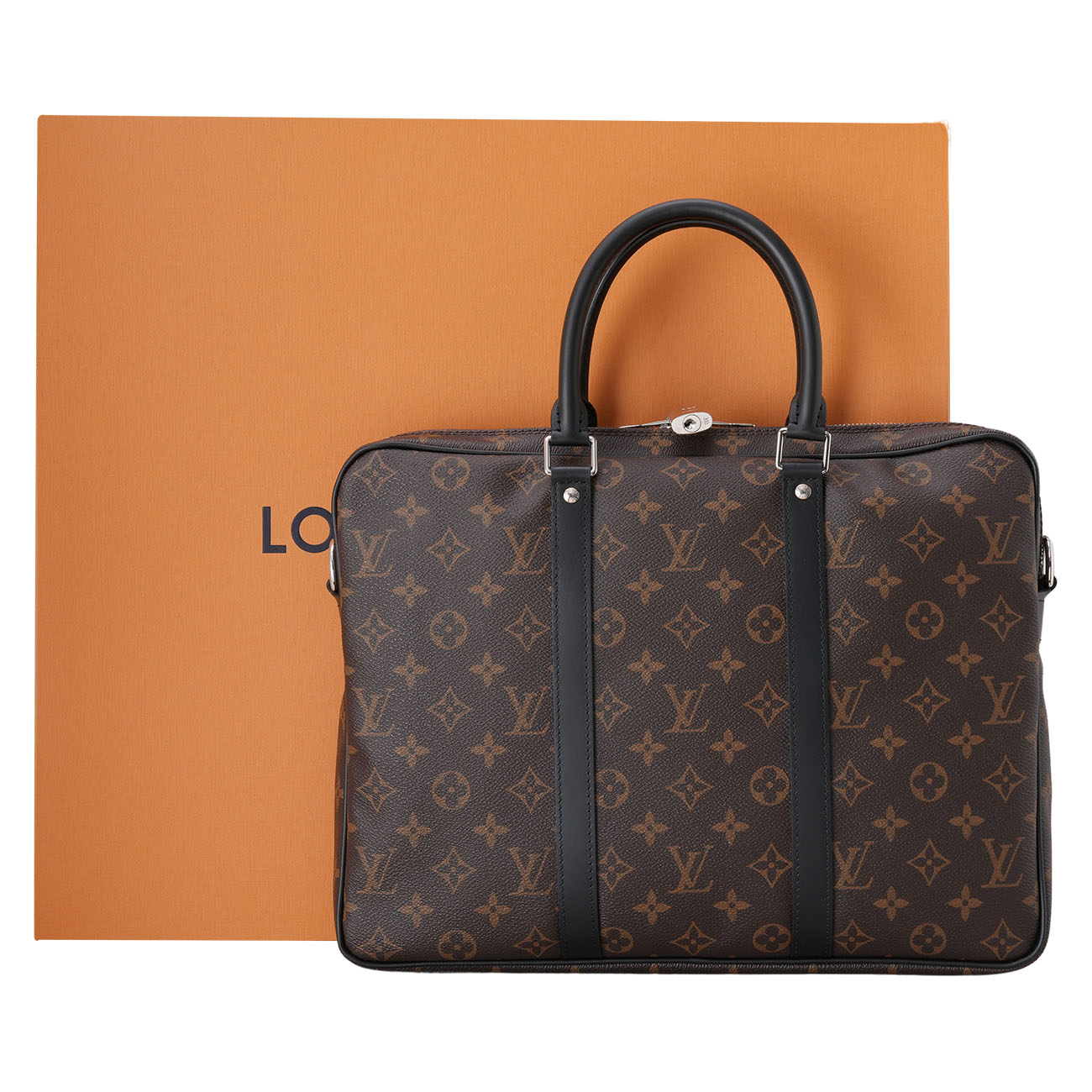 LOUIS VUITTON(USED)루이비통 M52005 마카사르 도큐멍 보야주 PM 토트백 숄더백